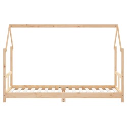 Cadre de lit pour enfants 80x200 cm bois de pin massif 