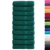 Serviettes de douche de qualité supérieure SOLUND 10 pcs vert 