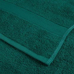 Serviettes de douche de qualité supérieure SOLUND 10 pcs vert 