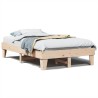 Cadre de lit sans matelas 120x190 cm bois de pin massif 