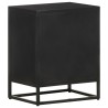 Table de chevet 40x30x50 cm Bois de manguier brut 