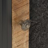 Table de chevet 40x30x50 cm Bois de manguier brut 