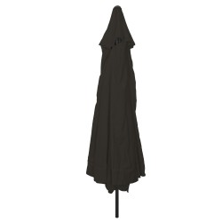 Parasol de jardinø395x245 cm Noir 