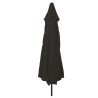 Parasol de jardinø395x245 cm Noir 