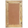 Miroir 80x50 cm Bois de manguier massif 