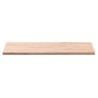 Comptoir de salle de bain 60x40x1,5 cm bois massif de hêtre 