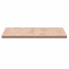 Comptoir de salle de bain 60x40x1,5 cm bois massif de hêtre 