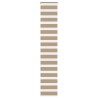 Store zèbre marron sable largeur du tissu 35,9 cm polyester 