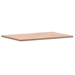 Dessus de table 60x40x1,5 cm rectangulaire bois massif de hêtre 