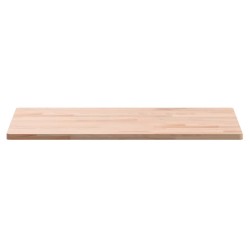 Dessus de table 60x40x1,5 cm rectangulaire bois massif de hêtre 
