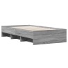 Cadre de lit sans matelas sonoma gris 90x190 cm 