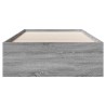 Cadre de lit sans matelas sonoma gris 90x190 cm 
