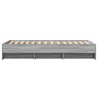 Cadre de lit sans matelas sonoma gris 90x190 cm 