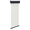 Auvent latéral de balcon 65x250 cm Crème 