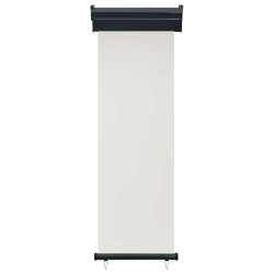 Auvent latéral de balcon 65x250 cm Crème 