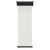 Auvent latéral de balcon 65x250 cm Crème 