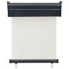Auvent latéral de balcon 65x250 cm Crème 