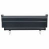 Auvent latéral de balcon 65x250 cm Crème 