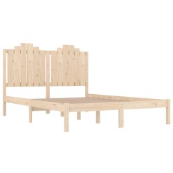 Cadre de lit Bois de pin massif 160x200 cm 