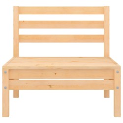 Salon de jardin 4 pcs bois massif de pin 