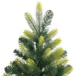 Sapin de Noël artificiel à charnières avec support 210 cm 