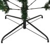 Sapin de Noël artificiel à charnières avec support 210 cm 