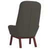 Chaise de relaxation Gris foncé Velours 