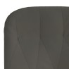 Chaise de relaxation Gris foncé Velours 