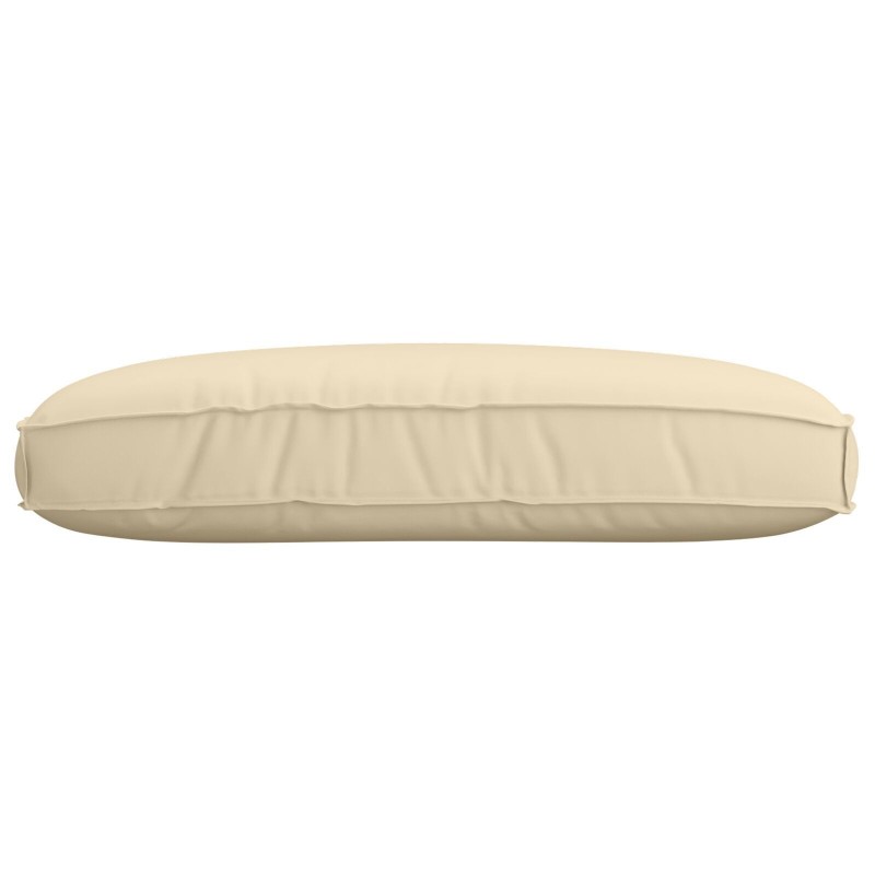 Coussin de palette pour siège Beige 120x80x12 cm Tissu Oxford 