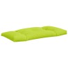 Coussins de palette lot de 2 vert vif tissu 