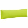 Coussins de palette lot de 2 vert vif tissu 