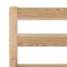 Cadre de lit sans matelas bois massif de pin 140x200 cm 
