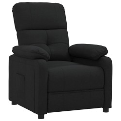 Fauteuil inclinable Noir Tissu 
