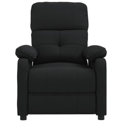 Fauteuil inclinable Noir Tissu 