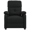 Fauteuil inclinable Noir Tissu 