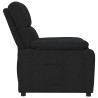 Fauteuil inclinable Noir Tissu 