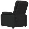 Fauteuil inclinable Noir Tissu 