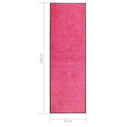 Paillasson lavable Rose 60x180 cm 