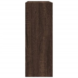 Armoire à chaussures chêne marron 60x21x57 cm bois d'ingénierie 
