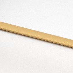 Porte coulissante doré 102,5x205 cm verre ESG dépoli aluminium 