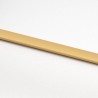 Porte coulissante doré 102,5x205 cm verre ESG dépoli aluminium 