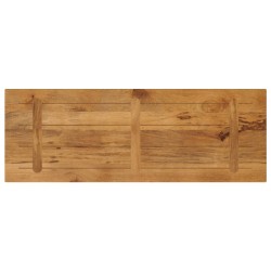 Dessus de table 160x50x3,8cm rectangulaire bois massif manguier 