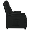 Fauteuil inclinable Noir Similicuir 