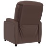 Fauteuil inclinable Marron Similicuir 