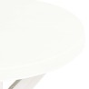 Table de bistro Blanc Ø70 cm Plastique 