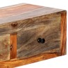 Table console murale 100x25x20 cm Bois massif 