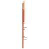 Tête de lit cire marron 160 cm bois massif de pin 