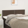 Têtes de lit 2 pcs Marron 72x5x78/88 cm Similicuir 