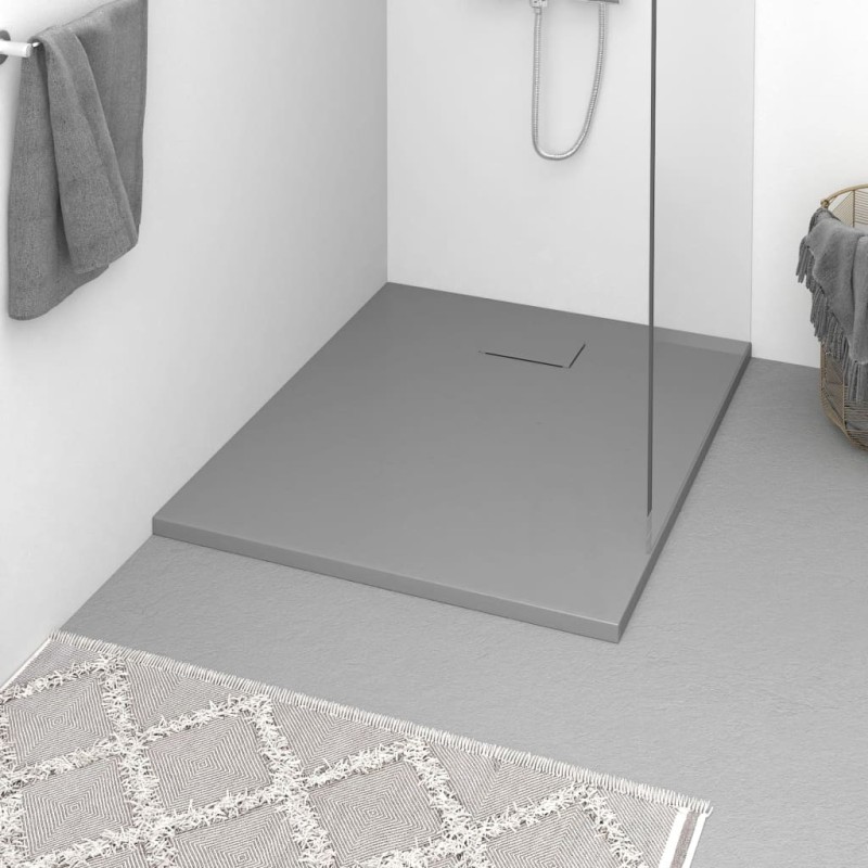 Receveur de douche SMC Gris 100x80 cm 