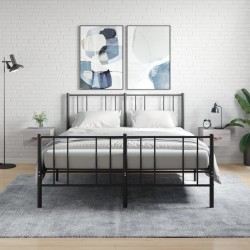 Tables de chevet murales 2 pcs sonoma gris 35x35x20 cm 
